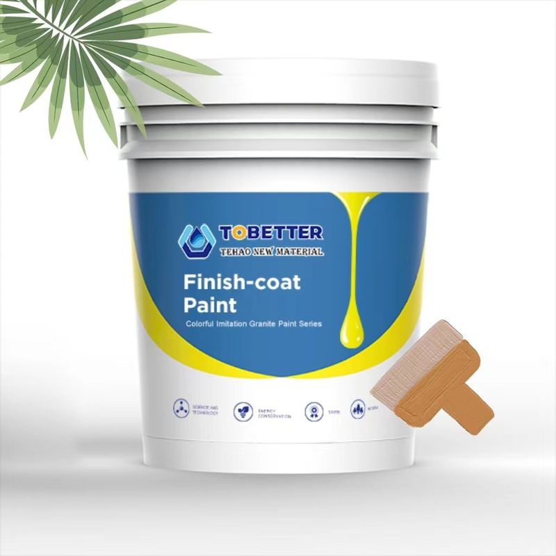 Smooth Colored  Finish Coat Paint Same As Dulux Exterior Wall Coating