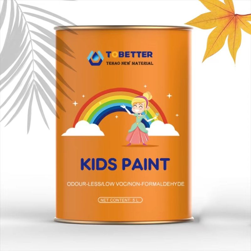 Interior Kids Room Child Friendly Wall Paint Low VOC Non Formaldehyde Paint