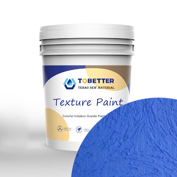 Acrylic Exterior Wall Paint Art Texture Waterproof High Gloss Paint On Textured Walls