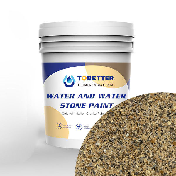 Imitation Granite Stone Finish Texture Paint Water And Water Waterborn Similar To Dulux