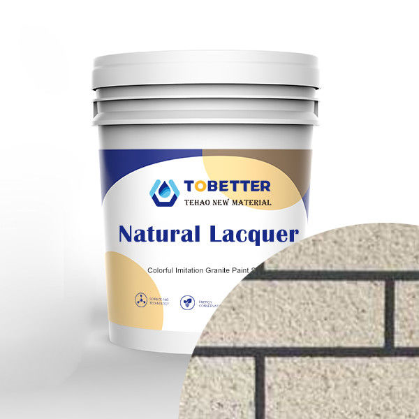 Natural Sand Acrylic Emulsion Coating Paint Stone Effect Wall Paint Rock Pieces Sand Colorful Flake