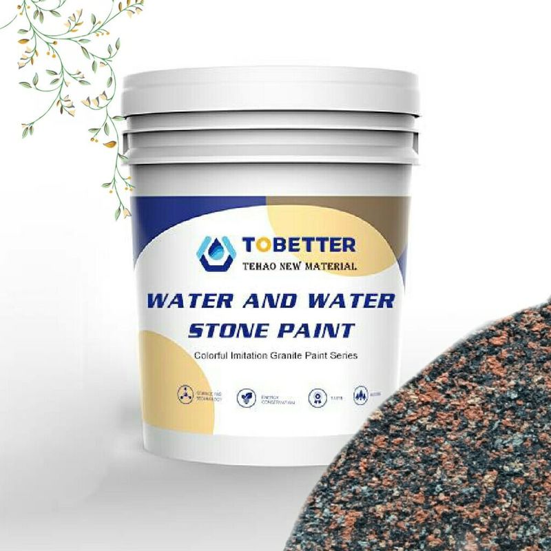 Powder Wall Coating Paint Imitation Granite Stone Coating Paint Wall Exterior Waterborne