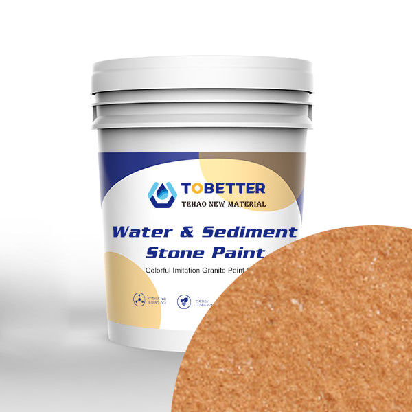 Color Stones Paint Waterproofing Outside Paint Application Exterior Wall