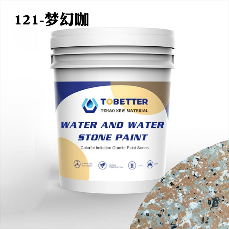 121 Granite Imitation Stone Paint Water And Water Similar To Dulux Faux Stone Paint