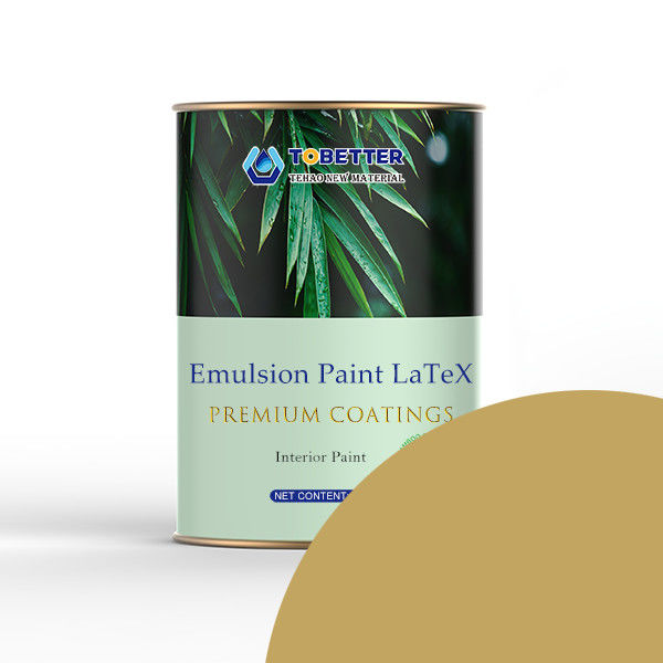 Beige Plus Healthy Indoor Paint Anti Formaldehyde Mildew Resistance For Living Spaces